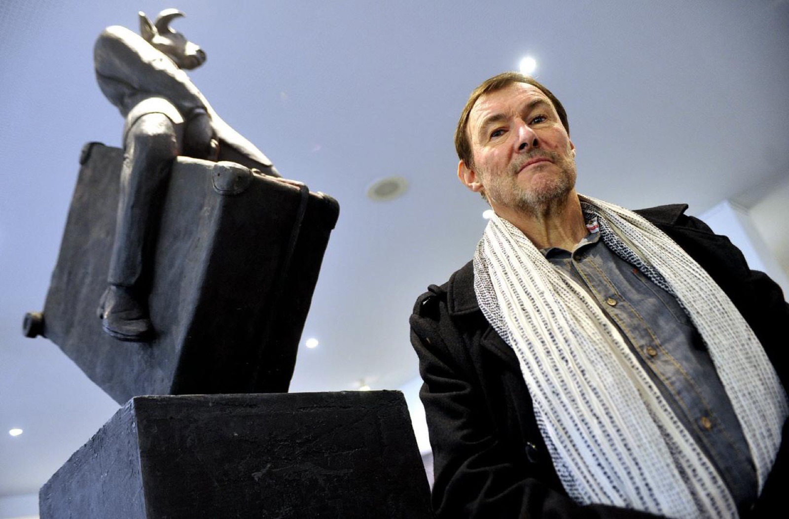 Jean-Luc Schicke im Atelier